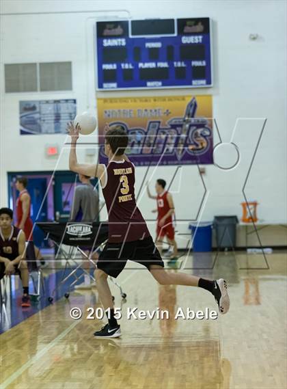 Thumbnail 1 in Ironwood vs Mountain Pointe (Notre Dame Prep Invitational) photogallery.