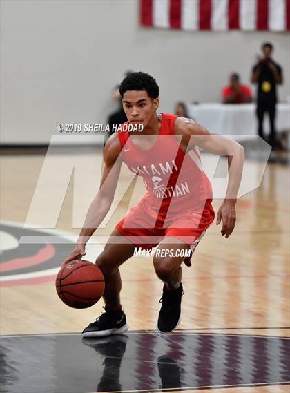 Thumbnail 2 in Miami Christian vs IMG (Sun Bash Tournament) photogallery.