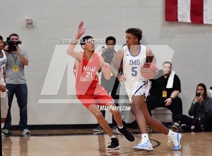 Thumbnail 1 in Miami Christian vs IMG (Sun Bash Tournament) photogallery.