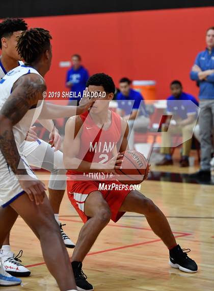 Thumbnail 3 in Miami Christian vs IMG (Sun Bash Tournament) photogallery.