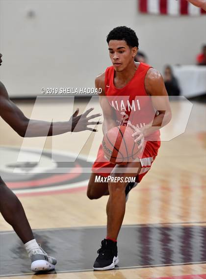 Thumbnail 1 in Miami Christian vs IMG (Sun Bash Tournament) photogallery.