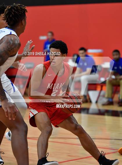 Thumbnail 2 in Miami Christian vs IMG (Sun Bash Tournament) photogallery.
