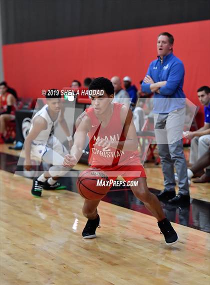 Thumbnail 3 in Miami Christian vs IMG (Sun Bash Tournament) photogallery.