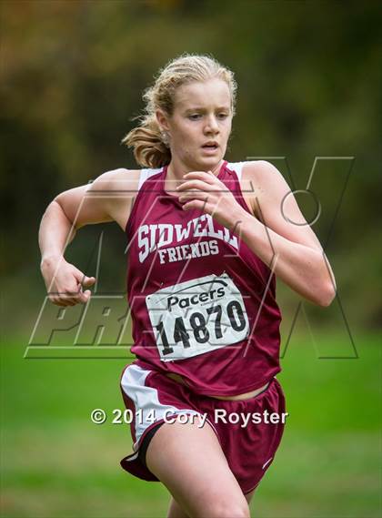 Thumbnail 3 in DCSAA Girls Cross Country Championships photogallery.