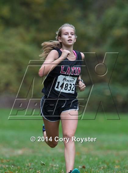 Thumbnail 2 in DCSAA Girls Cross Country Championships photogallery.