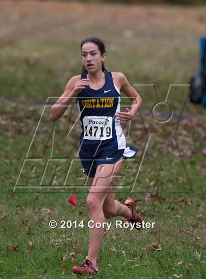 Thumbnail 3 in DCSAA Girls Cross Country Championships photogallery.