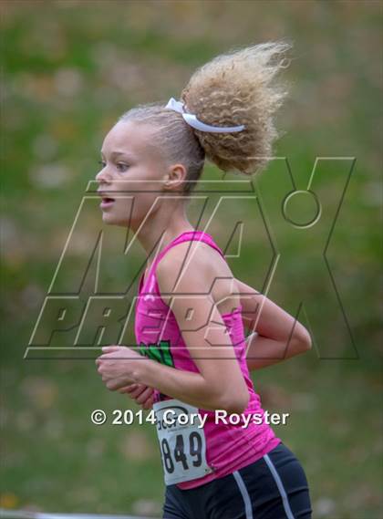 Thumbnail 2 in DCSAA Girls Cross Country Championships photogallery.