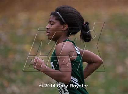 Thumbnail 3 in DCSAA Girls Cross Country Championships photogallery.