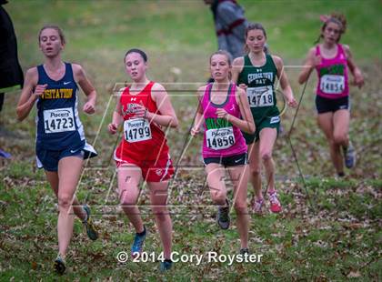 Thumbnail 2 in DCSAA Girls Cross Country Championships photogallery.