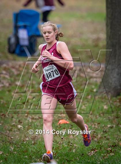 Thumbnail 1 in DCSAA Girls Cross Country Championships photogallery.