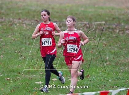 Thumbnail 3 in DCSAA Girls Cross Country Championships photogallery.