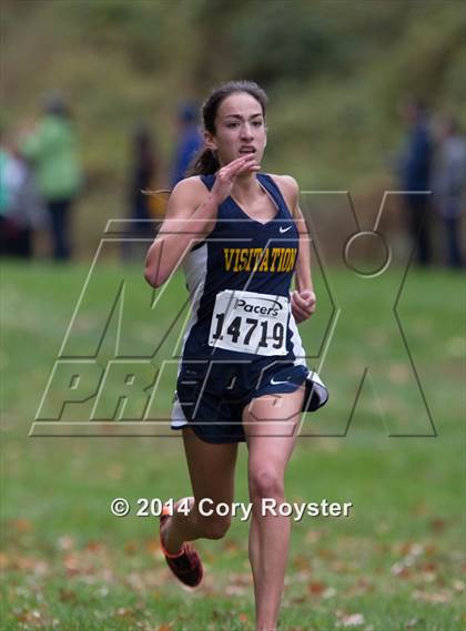Thumbnail 1 in DCSAA Girls Cross Country Championships photogallery.