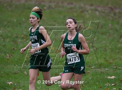 Thumbnail 1 in DCSAA Girls Cross Country Championships photogallery.