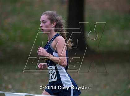 Thumbnail 2 in DCSAA Girls Cross Country Championships photogallery.
