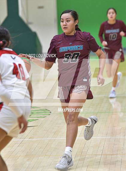 Thumbnail 2 in Shiprock vs. Crownpoint (Ben Lujan Tournament at Pojoaque Valley) photogallery.