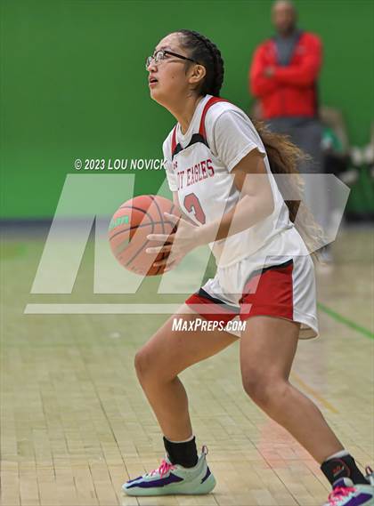 Thumbnail 3 in Shiprock vs. Crownpoint (Ben Lujan Tournament at Pojoaque Valley) photogallery.