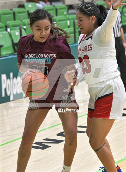 Thumbnail 2 in Shiprock vs. Crownpoint (Ben Lujan Tournament at Pojoaque Valley) photogallery.