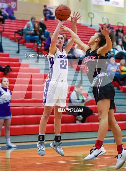 Thumbnail 1 in Terre Haute South Vigo vs. Brownsburg (IHSAA 4A Second Round Playoff) photogallery.