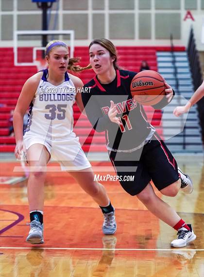 Thumbnail 3 in Terre Haute South Vigo vs. Brownsburg (IHSAA 4A Second Round Playoff) photogallery.