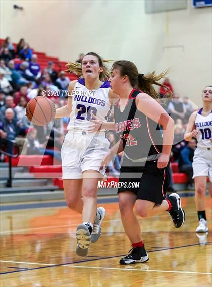 Thumbnail 2 in Terre Haute South Vigo vs. Brownsburg (IHSAA 4A Second Round Playoff) photogallery.