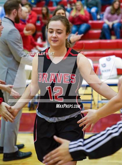Thumbnail 2 in Terre Haute South Vigo vs. Brownsburg (IHSAA 4A Second Round Playoff) photogallery.