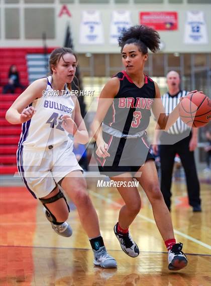 Thumbnail 2 in Terre Haute South Vigo vs. Brownsburg (IHSAA 4A Second Round Playoff) photogallery.