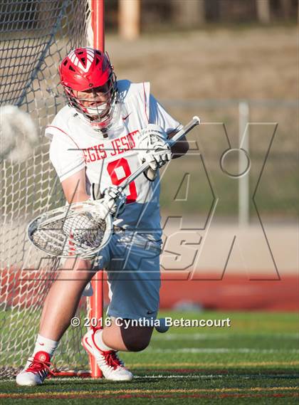 Thumbnail 1 in Regis Jesuit vs Mullen photogallery.