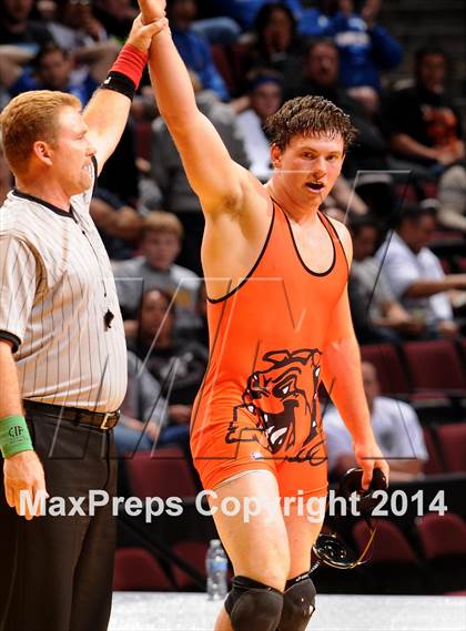 Thumbnail 3 in CIF State Wrestling Championships (Finals) photogallery.