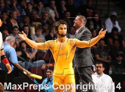 Thumbnail 3 in CIF State Wrestling Championships (Finals) photogallery.