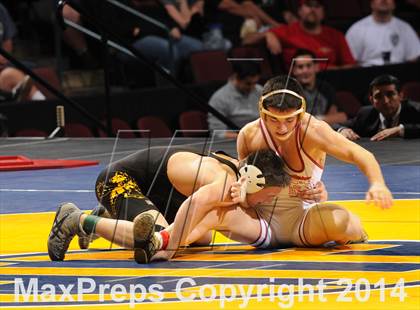 Thumbnail 3 in CIF State Wrestling Championships (Finals) photogallery.