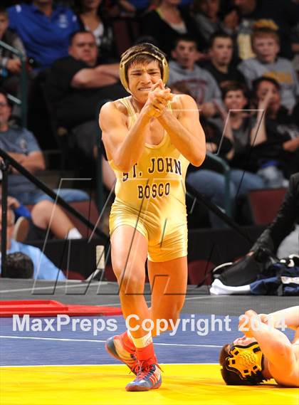 Thumbnail 1 in CIF State Wrestling Championships (Finals) photogallery.