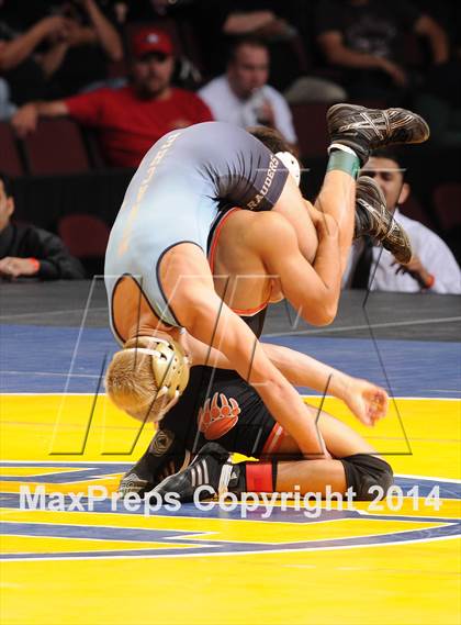 Thumbnail 1 in CIF State Wrestling Championships (Finals) photogallery.