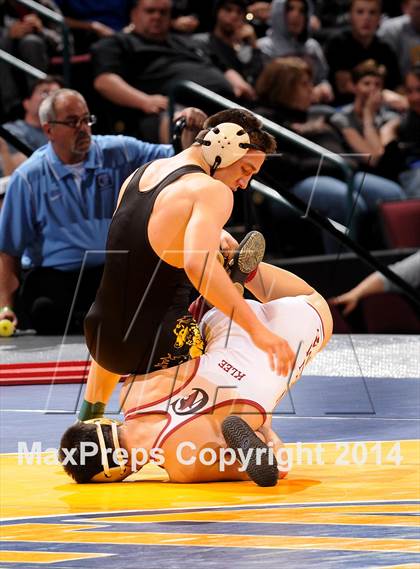 Thumbnail 3 in CIF State Wrestling Championships (Finals) photogallery.