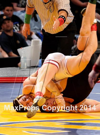 Thumbnail 2 in CIF State Wrestling Championships (Finals) photogallery.