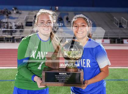 Thumbnail 3 in Perry vs. Xavier College Prep (AIA 6A Finals Awards) photogallery.
