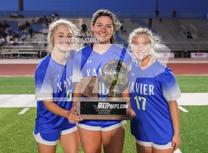 Thumbnail 3 in Perry vs. Xavier College Prep (AIA 6A Finals Awards) photogallery.