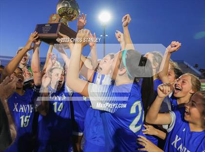 Thumbnail 3 in Perry vs. Xavier College Prep (AIA 6A Finals Awards) photogallery.