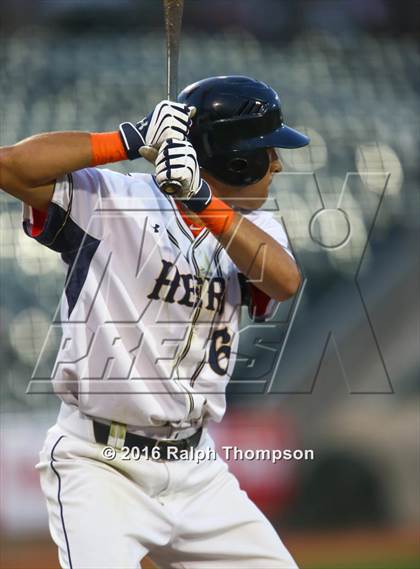 Thumbnail 2 in St. Mary's vs. Elk Grove (@ Raley Field) photogallery.