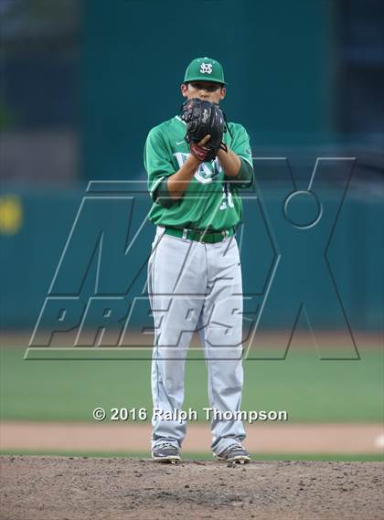 Thumbnail 2 in St. Mary's vs. Elk Grove (@ Raley Field) photogallery.
