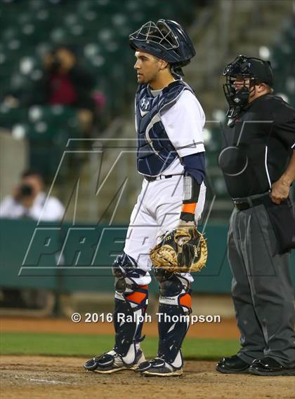 Thumbnail 2 in St. Mary's vs. Elk Grove (@ Raley Field) photogallery.
