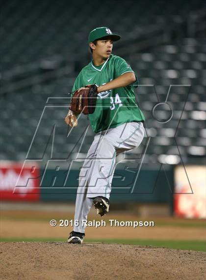 Thumbnail 3 in St. Mary's vs. Elk Grove (@ Raley Field) photogallery.