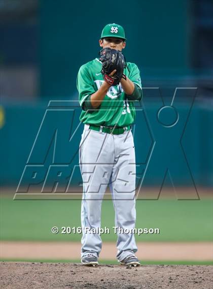 Thumbnail 1 in St. Mary's vs. Elk Grove (@ Raley Field) photogallery.