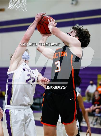 Thumbnail 2 in Grand Junction vs Holy Family (CHSAA 4A Playoffs Rd 1) photogallery.