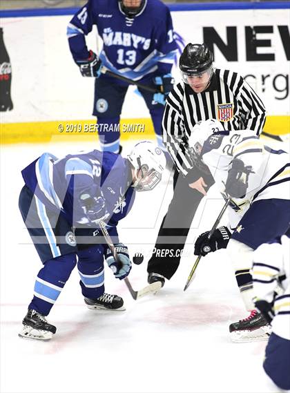 Thumbnail 1 in St. Mary's vs Canisius photogallery.