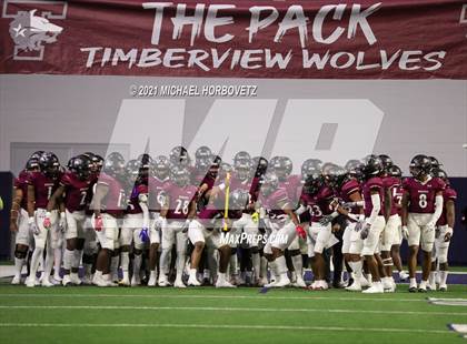 Thumbnail 1 in Lovejoy vs. Mansfield Timberview (UIL 5A Region Semifinals) photogallery.