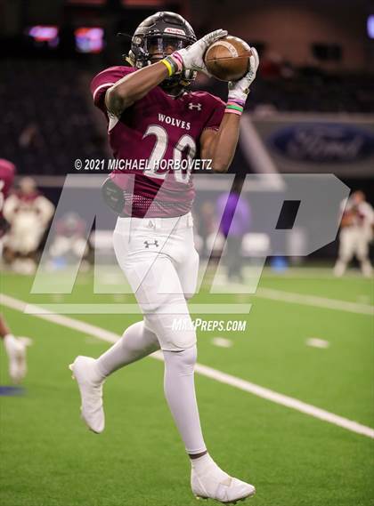 Thumbnail 1 in Lovejoy vs. Mansfield Timberview (UIL 5A Region Semifinals) photogallery.