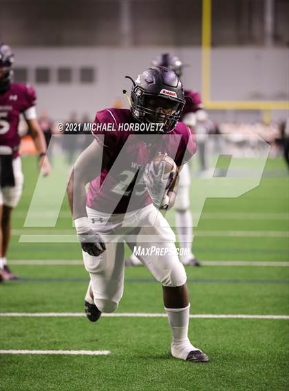 Thumbnail 3 in Lovejoy vs. Mansfield Timberview (UIL 5A Region Semifinals) photogallery.