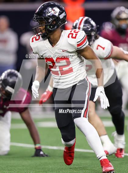 Thumbnail 3 in Lovejoy vs. Mansfield Timberview (UIL 5A Region Semifinals) photogallery.