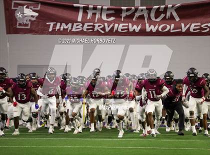 Thumbnail 2 in Lovejoy vs. Mansfield Timberview (UIL 5A Region Semifinals) photogallery.