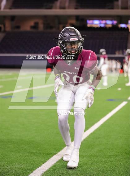 Thumbnail 3 in Lovejoy vs. Mansfield Timberview (UIL 5A Region Semifinals) photogallery.